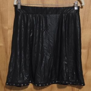 CONTENTA BLACK FASHION WOMEN MINI SKIRT